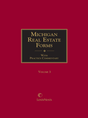cover image of Michigan Real Estate Forms